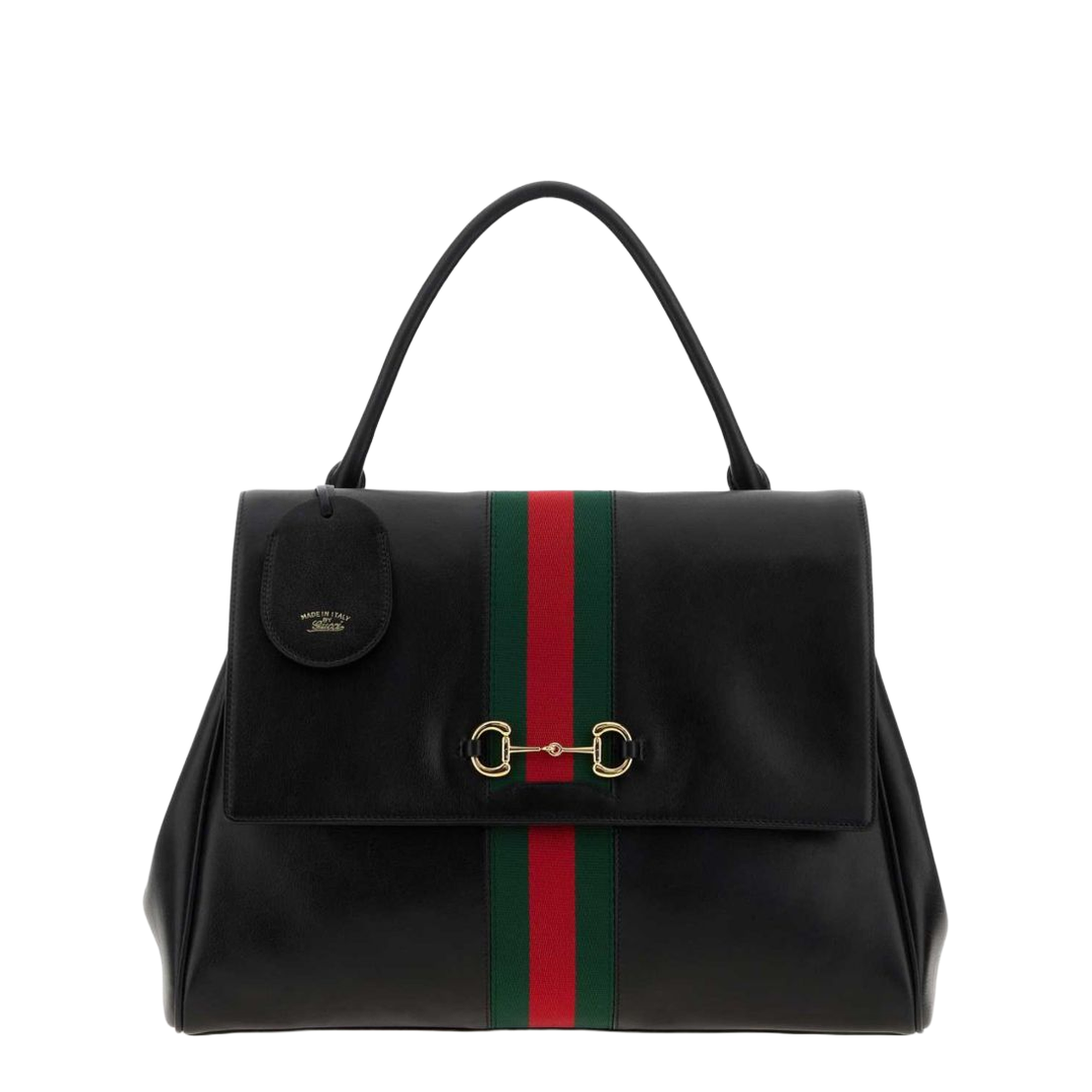 MAYFEYR - Gucci - Paparazzo Large Top Handle Bag In Black Leather - 875019AAGIQ1053