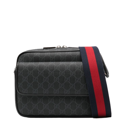 GG Black Small Leather Crossbody Bags - Black