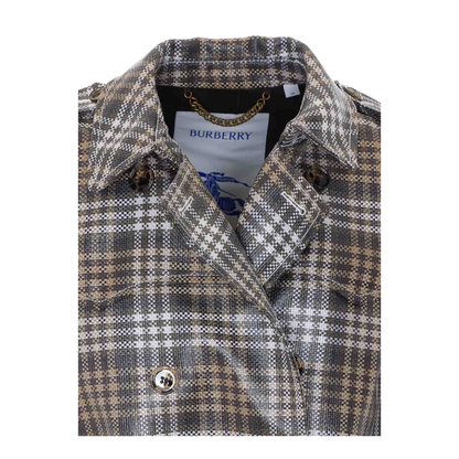 MAYFEYR - Burberry - Brown And White Foxfield Trench - 8125430