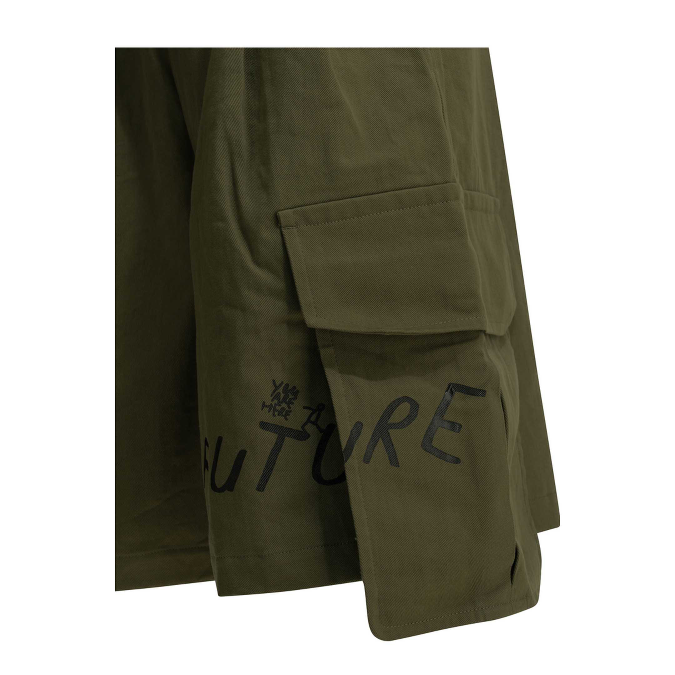MAYFEYR - Comme Des Garcons - Cargo Shorts With Print - FQ-P504-S262KHAKI