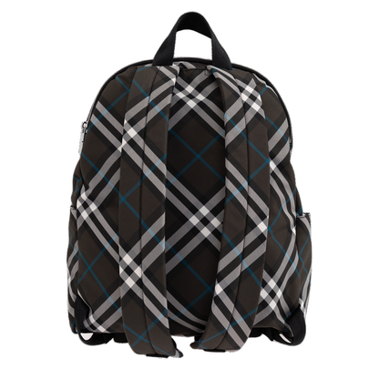 Check-Patterned Backpack