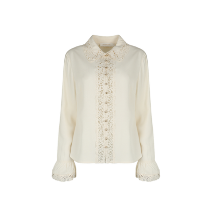 Ivory Viscose Shirt