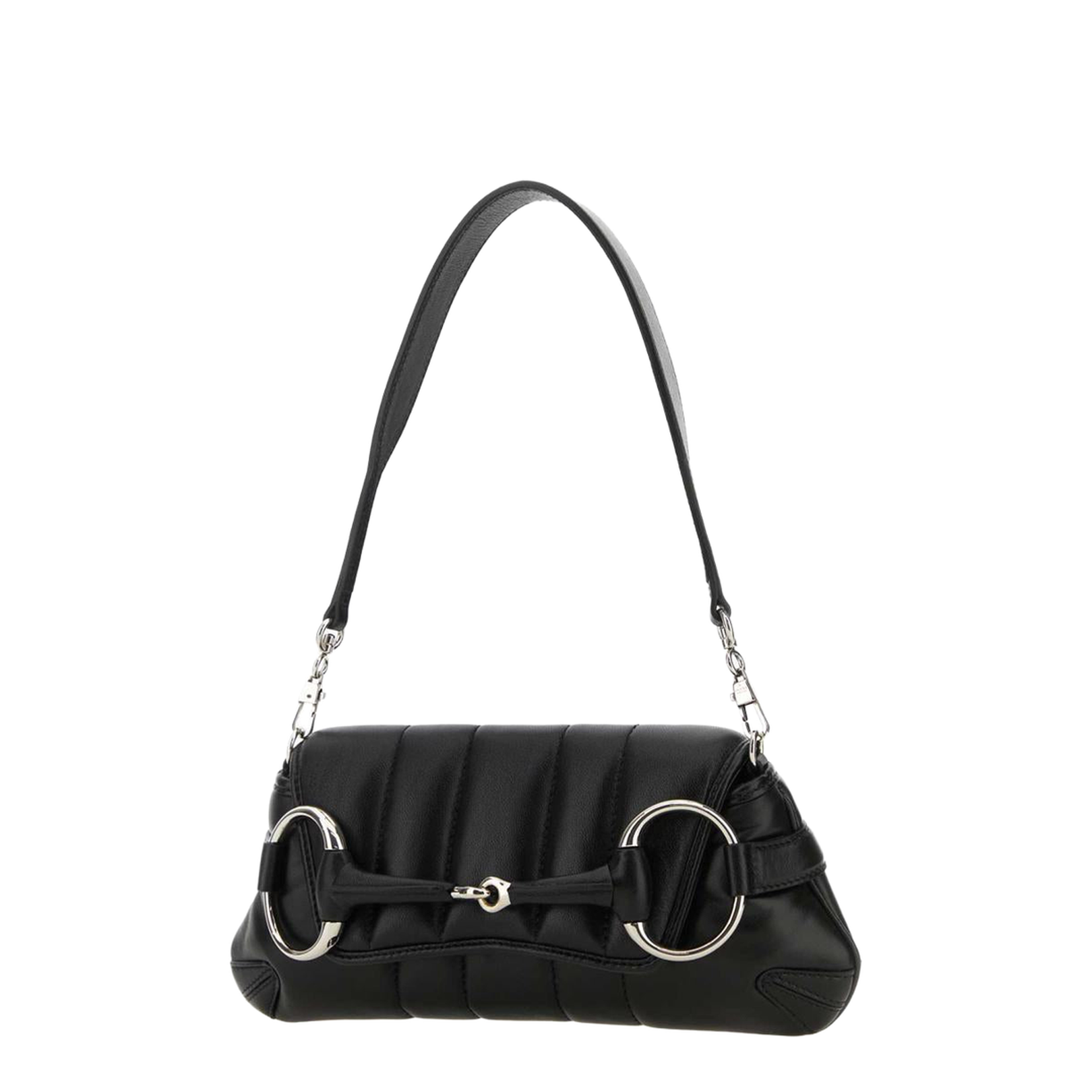 Horsebit Small Leather Shoulder Bag