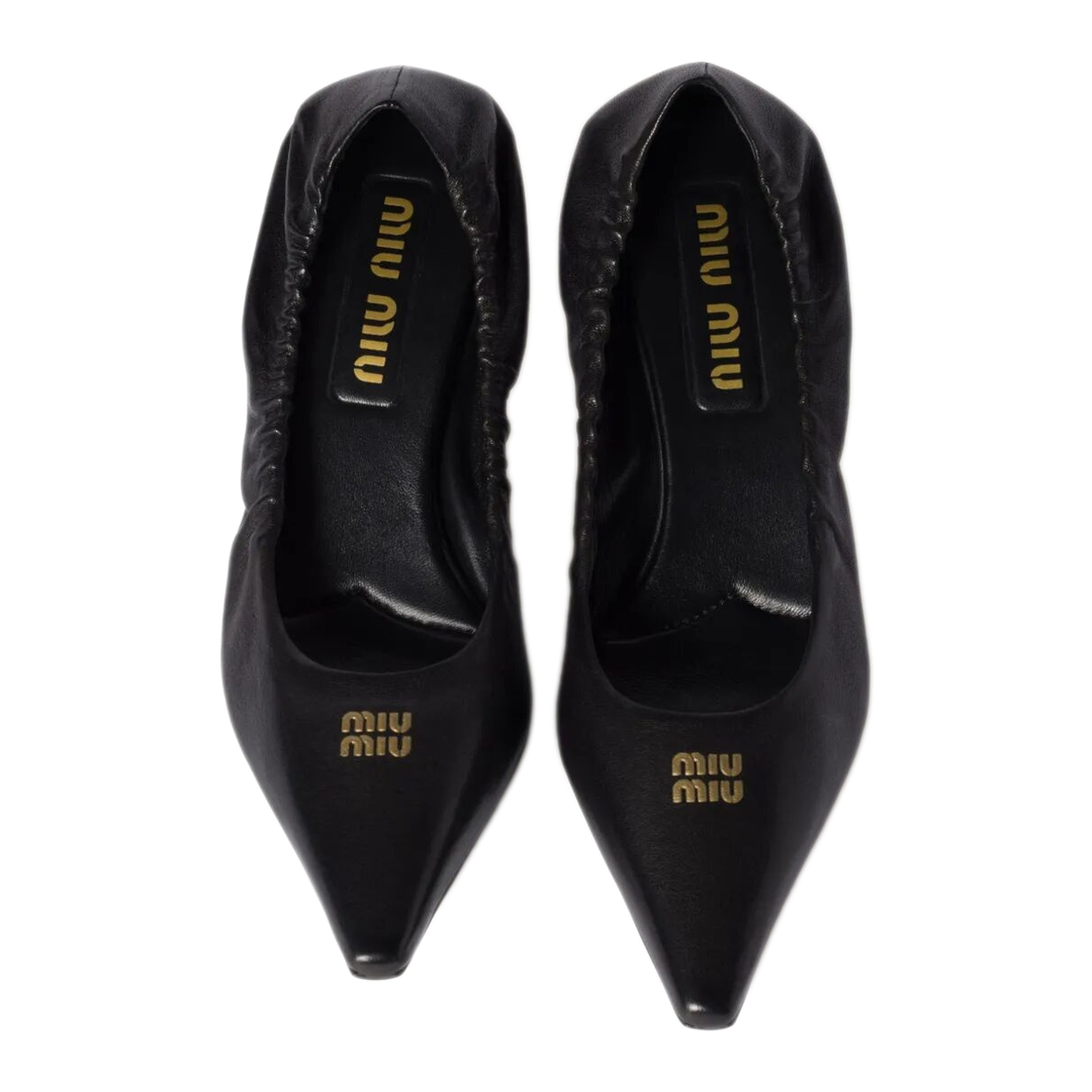 MAYFEYR - MIUMIU - Nappa Leather Pumps - 5I374EFD055EFXF0002