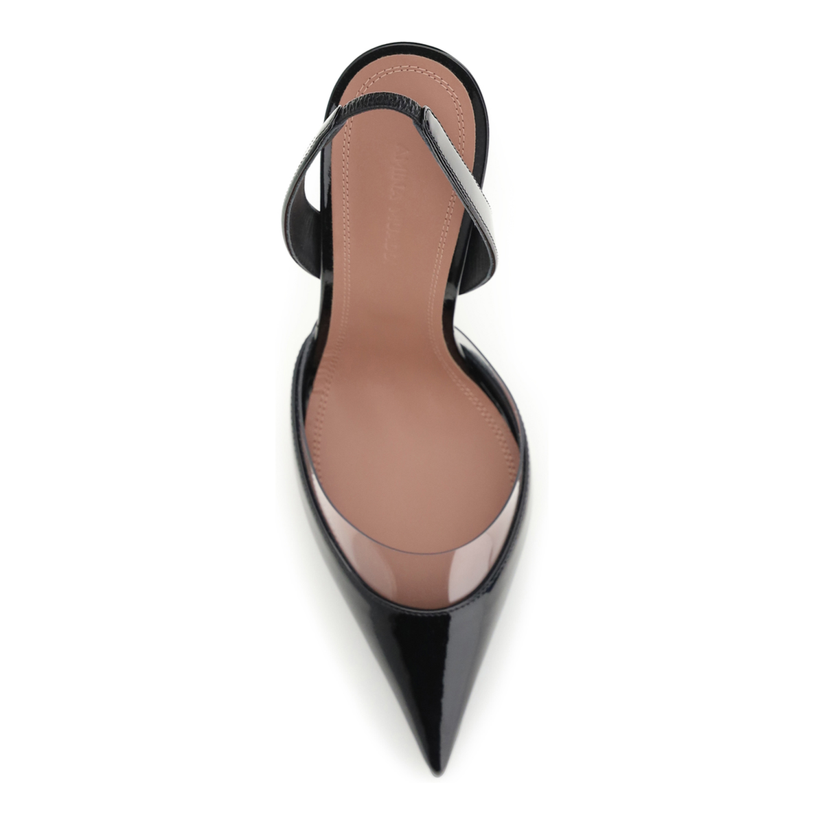 MAYFEYR - Amina Muaddi - Lara Slingback Sandals - 18S366696LARBLACKPATEN
