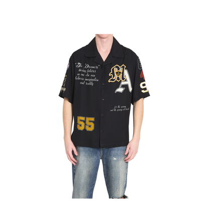 Varsity Patch Oversized Shirt