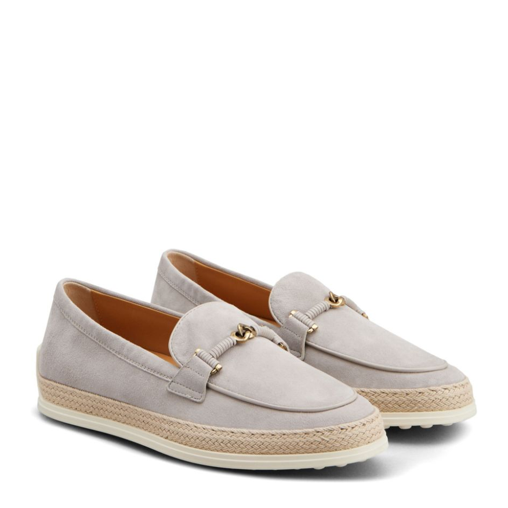 Light Grey Flat Shoes