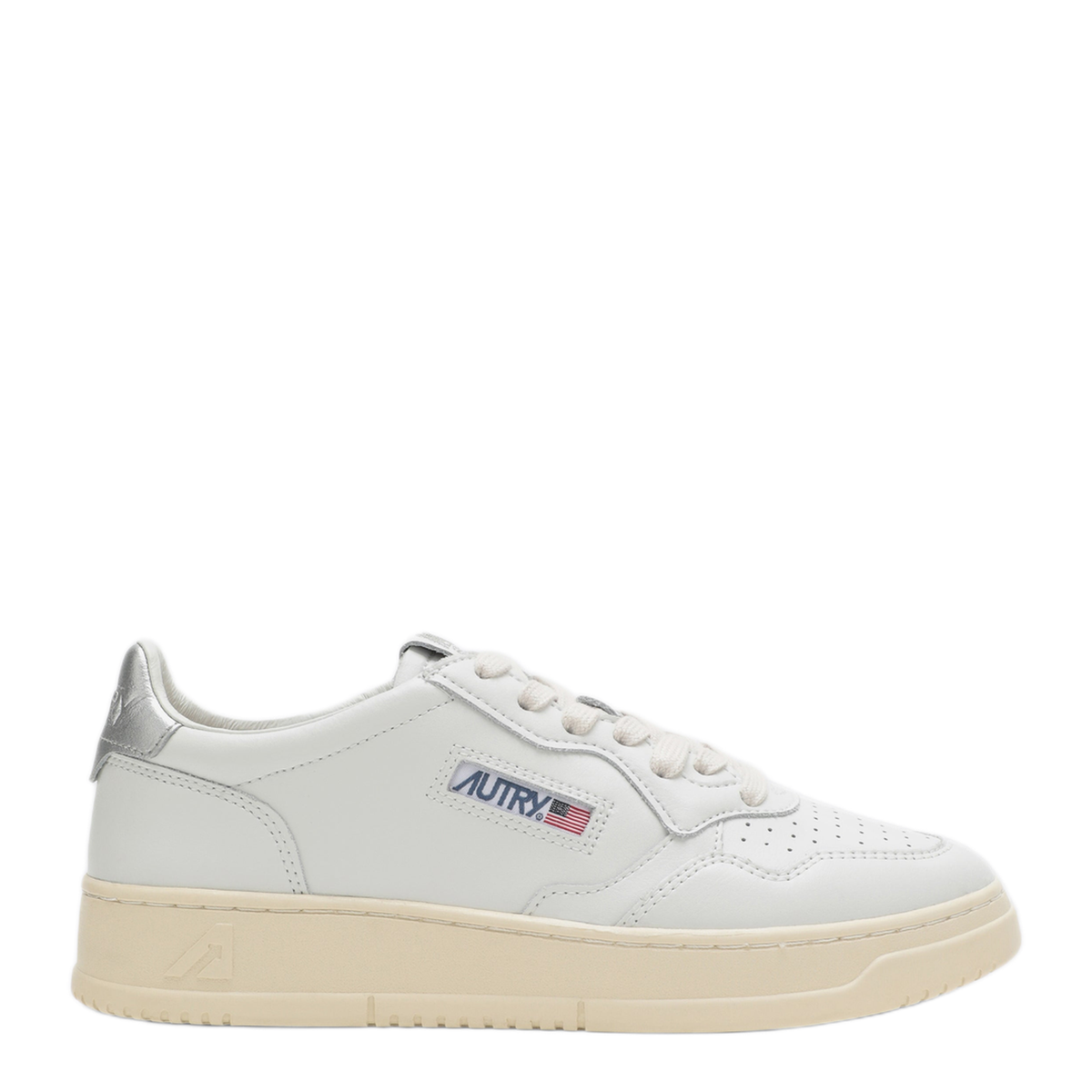 MAYFEYR - Autry - Medalist White Silver Sneakers - AULWLL05LL05