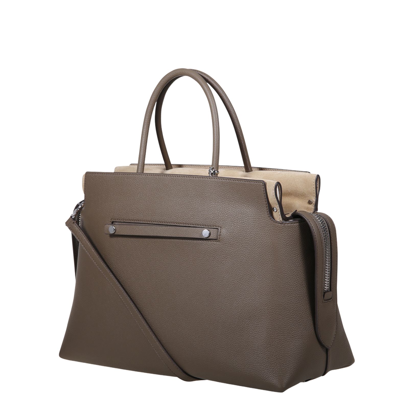 Mercer Pebbled Large Satchel