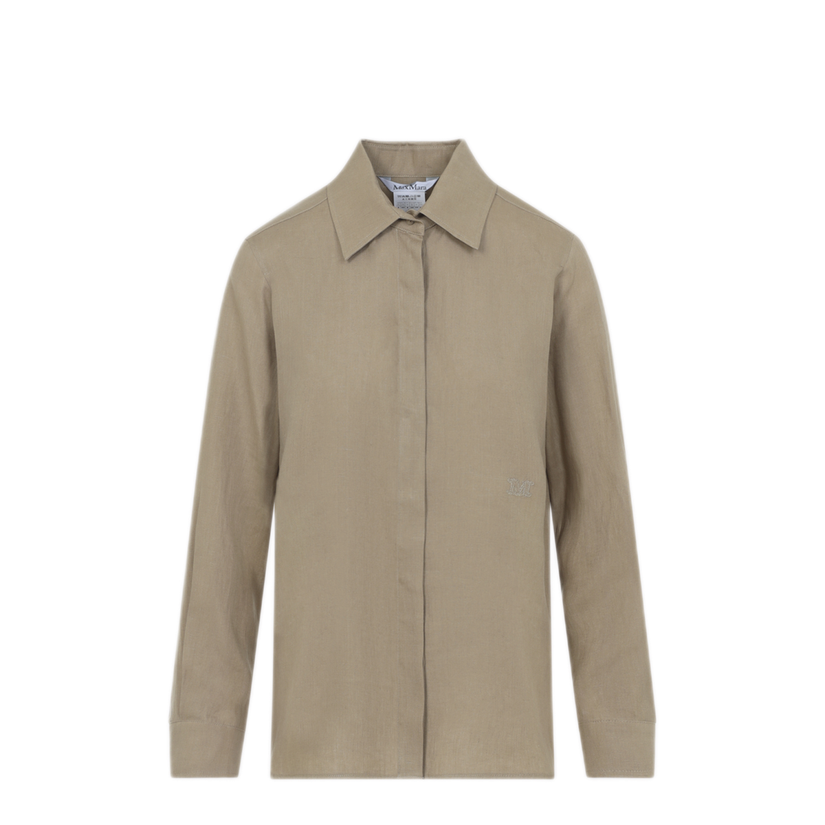 MAYFEYR - Max Mara - Linen M Logo Shirt - 2611111012600003