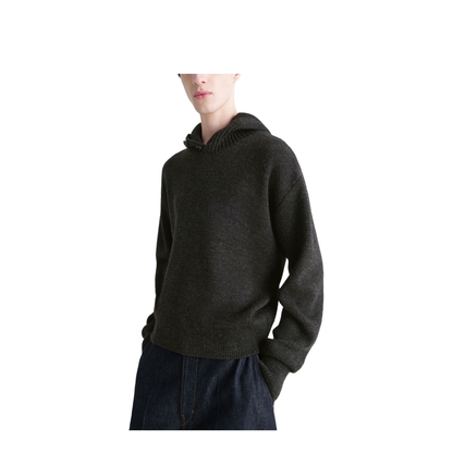 Dark Espresso Hooded Sweater