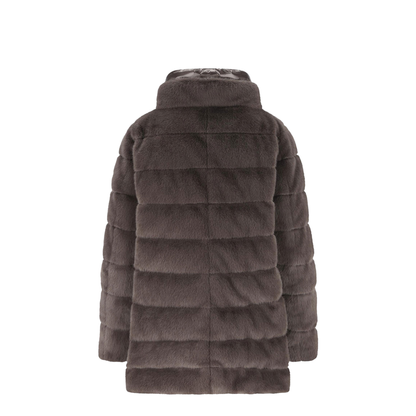MAYFEYR - Herno - Faux Fur High Neck Down Jacket - PI002123D12630