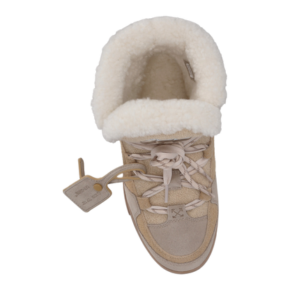 MAYFEYR - Off-White - Winter Boot Dark Sand Oat - OWIY001F25LEA0016C68