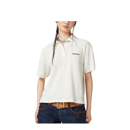 MAYFEYR - Miu Miu - T-Shirts And Polos - MJN53514RWF0009