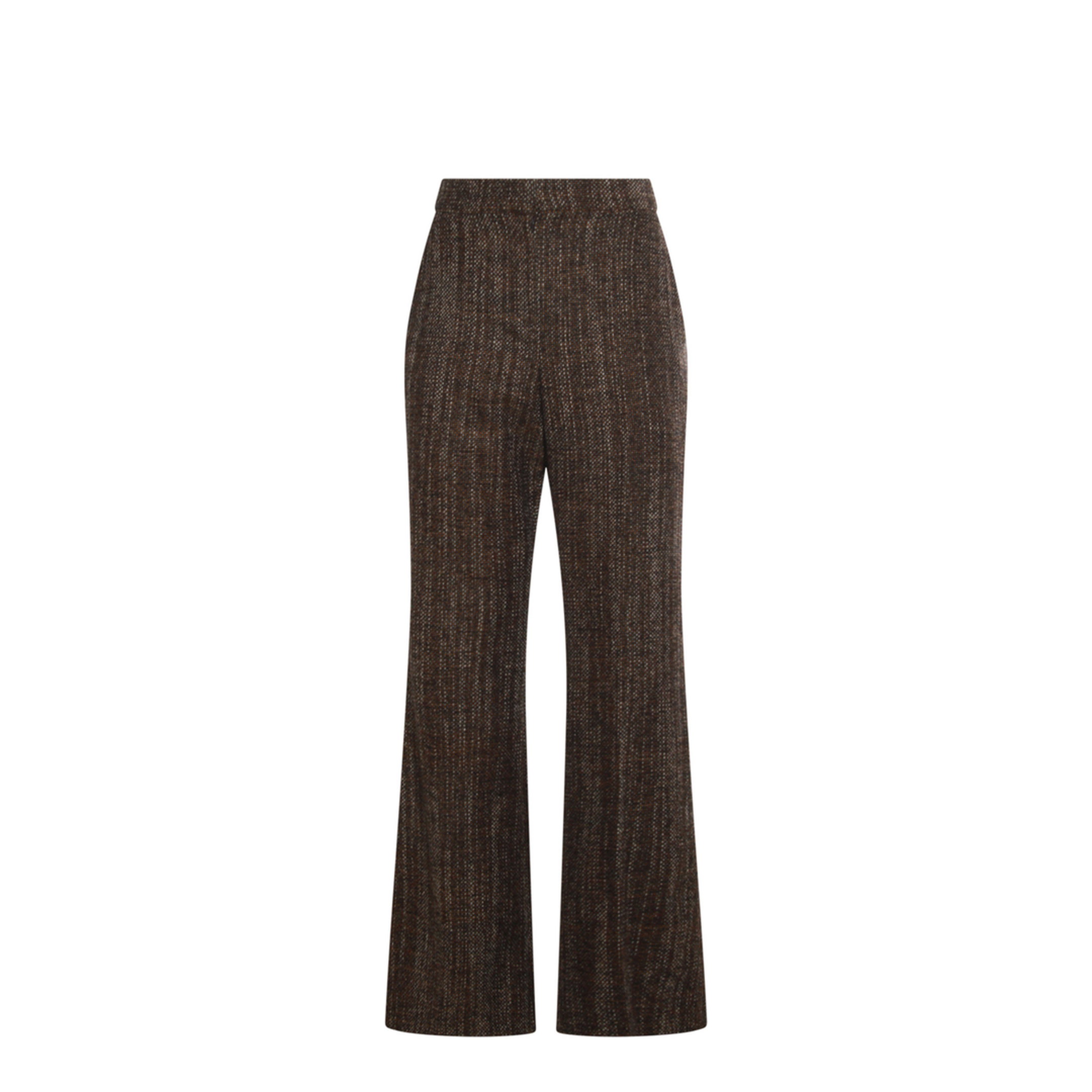Rust Wool and Alpaca Trousers