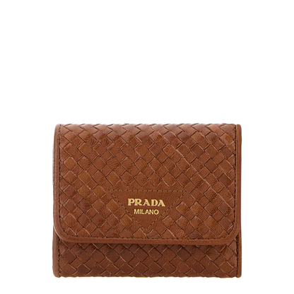 MAYFEYR - Prada - Caramel Leather Wallet - 1MH0432BE1F0046