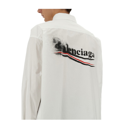 Cotton Poplin Texture Shirt