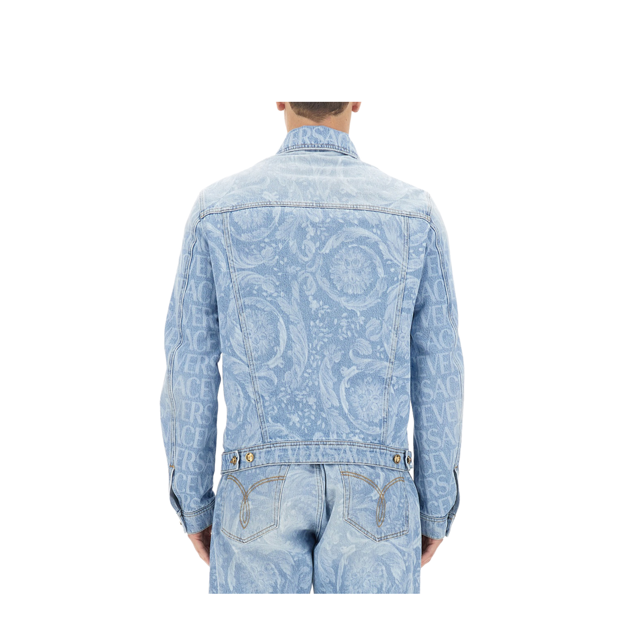 Light Blue Denim Blouson