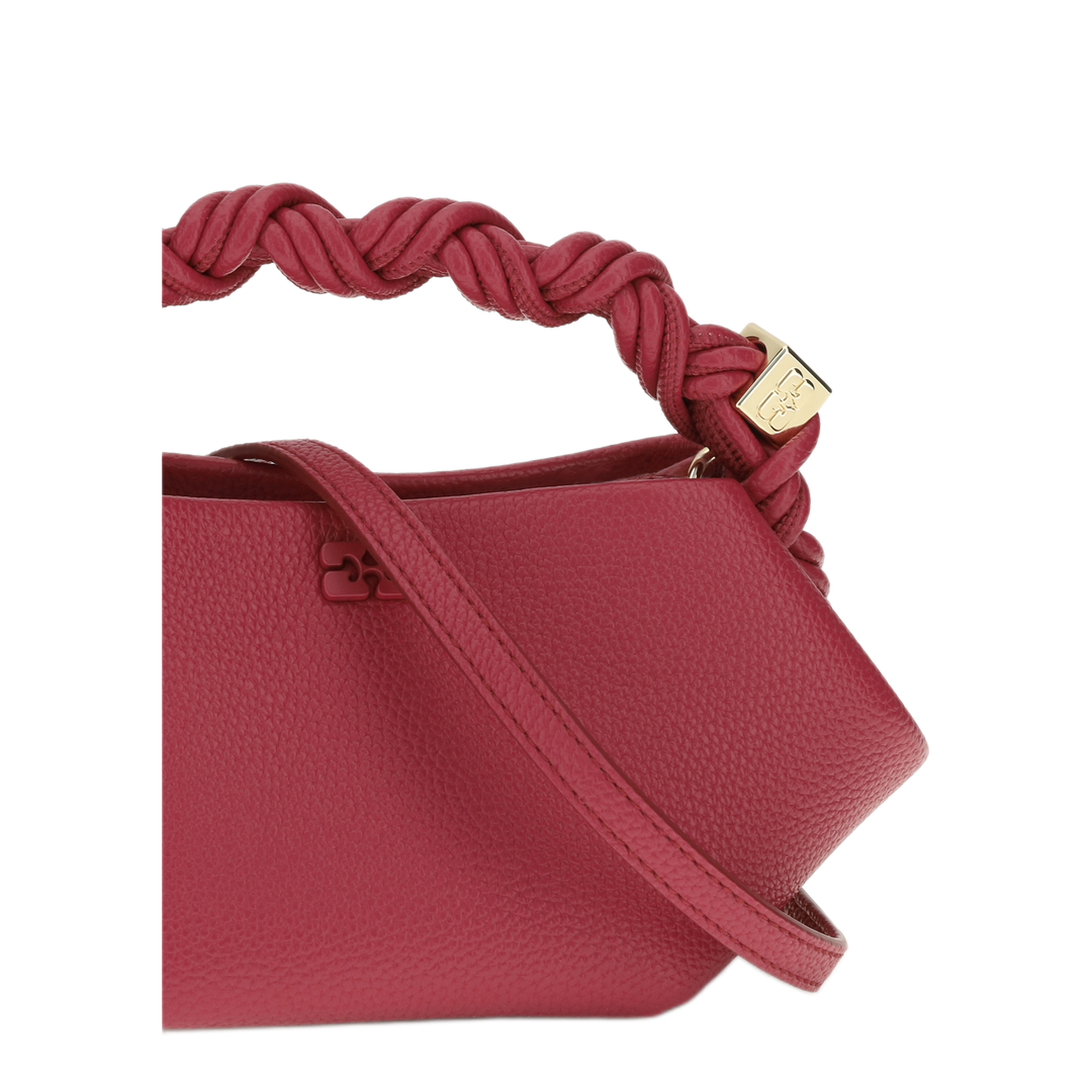 MAYFEYR - Ganni - Bou Handbag In Grained Leather - C2100017