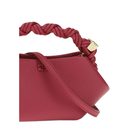 MAYFEYR - Ganni - Bou Handbag In Grained Leather - C2100017