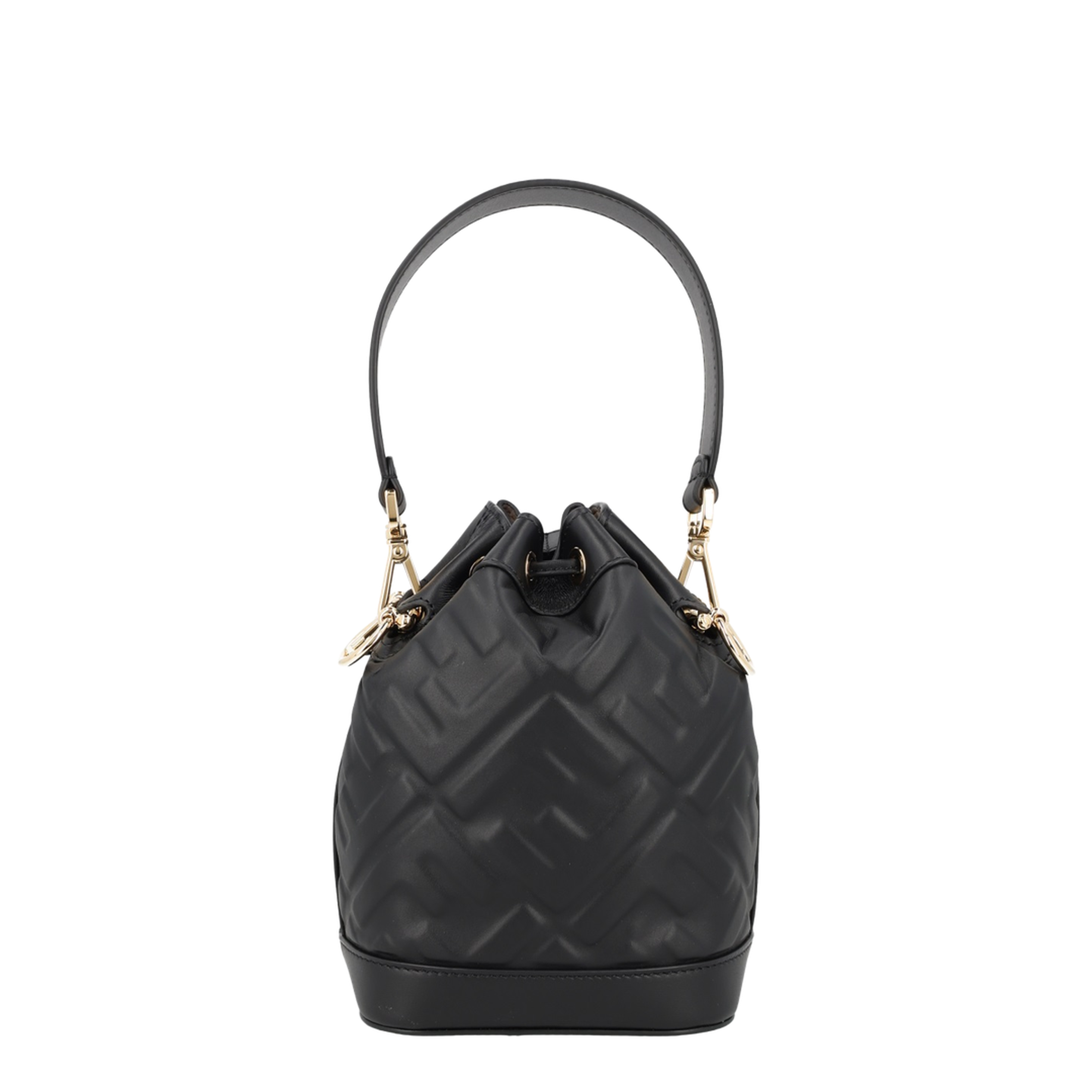 Mon Tresor Mini Calfskin Bucket Bag - Black (Nero)