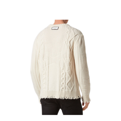 MAYFEYR - PHILIPP PLEIN - White Sweater - FACCMKO1273PKN002NWHITE