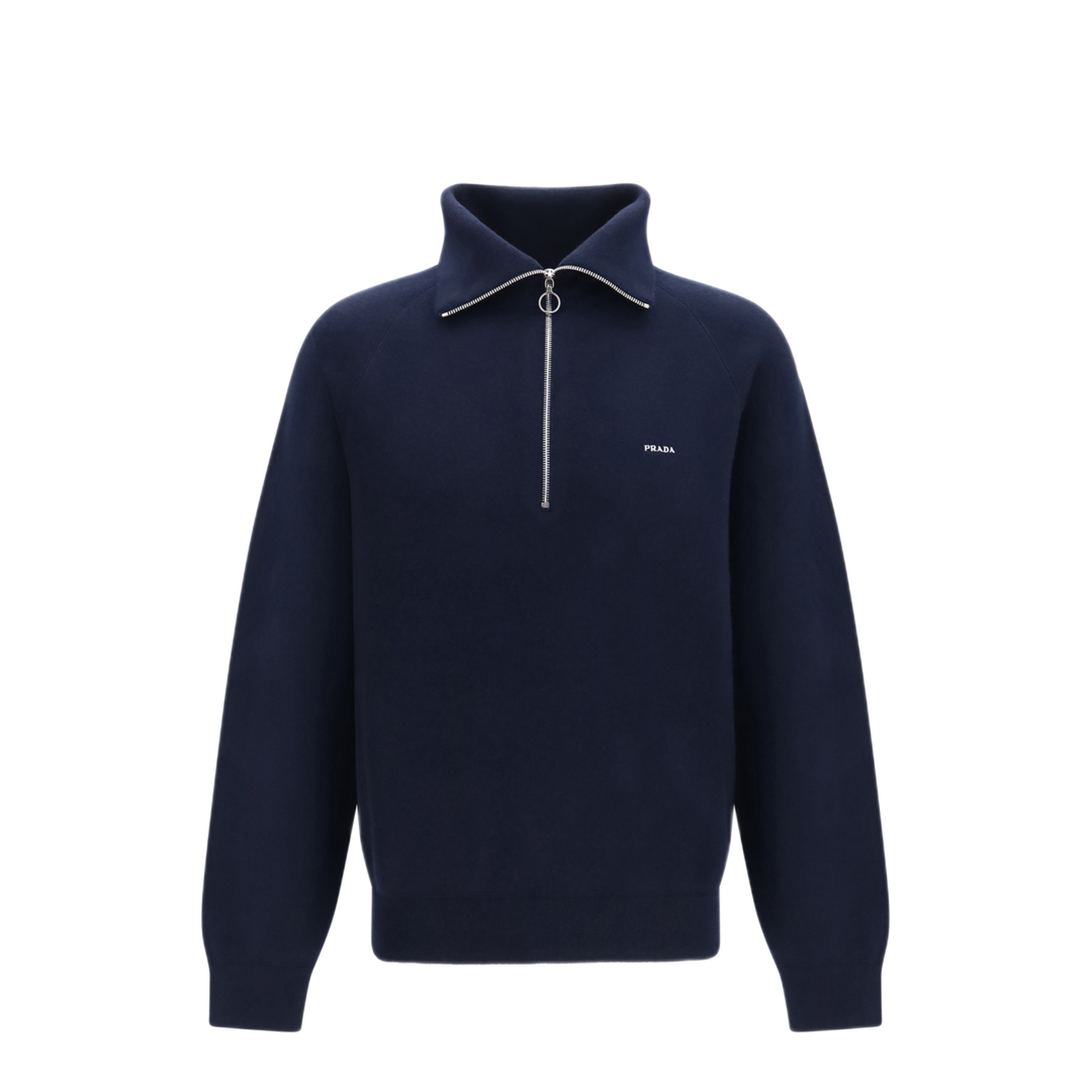 MAYFEYR - Prada - Half Zip Wool And Cashmere Sweater - UMF398SOOO6242