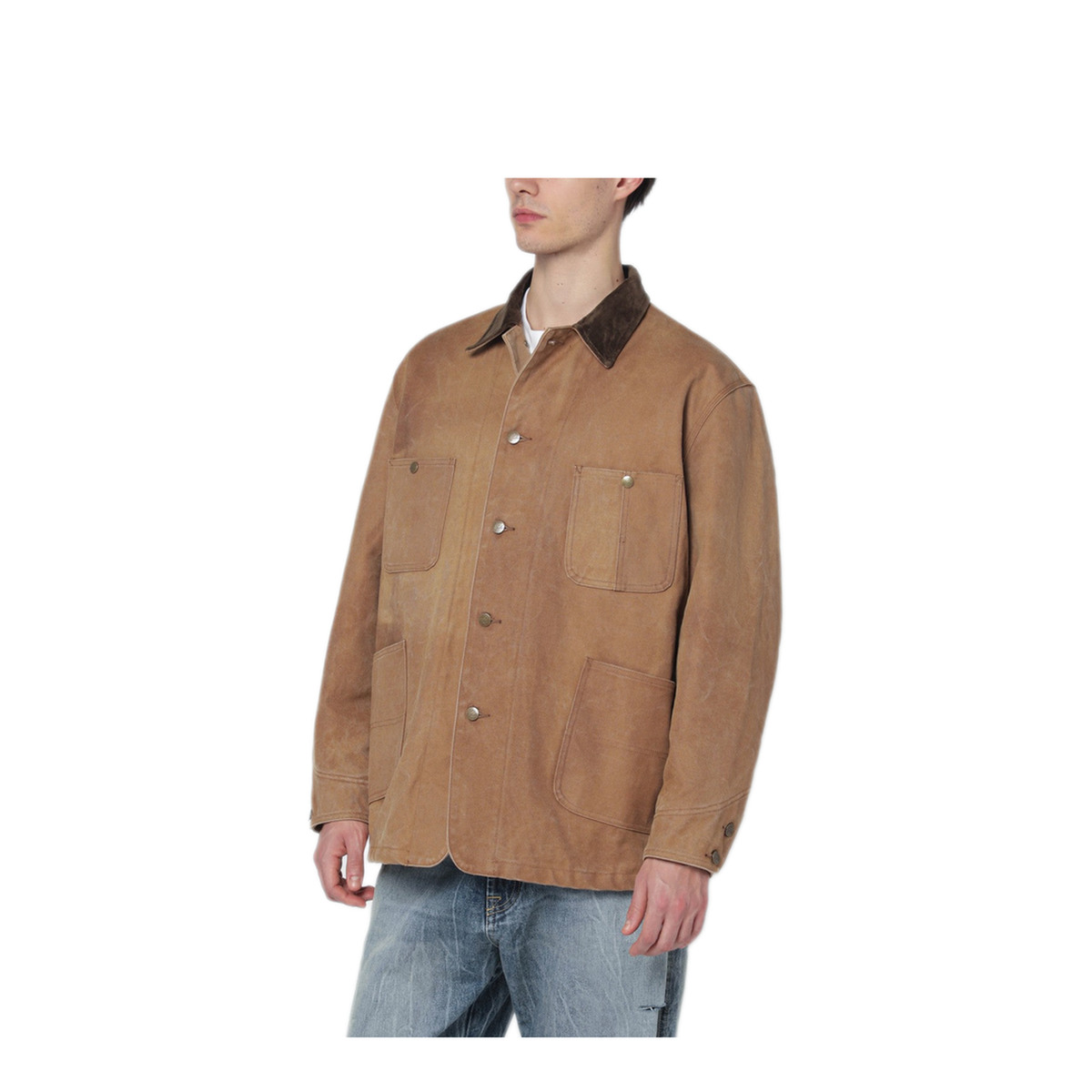 MAYFEYR - Needles - Brown Cotton Jacket - RW202CODB