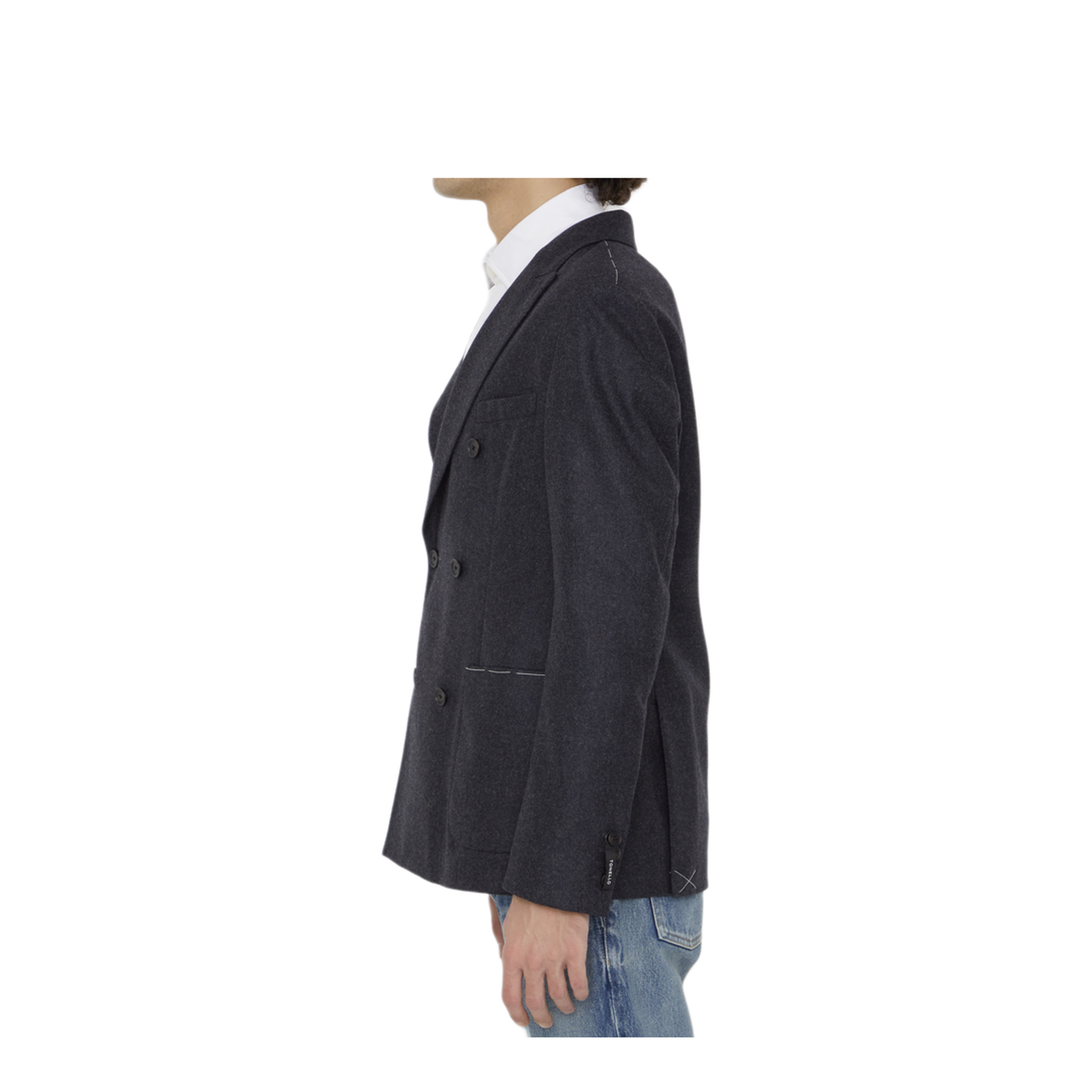 MAYFEYR - Tonello - Anthracite Flannel Jacket - L6GW0506465U901