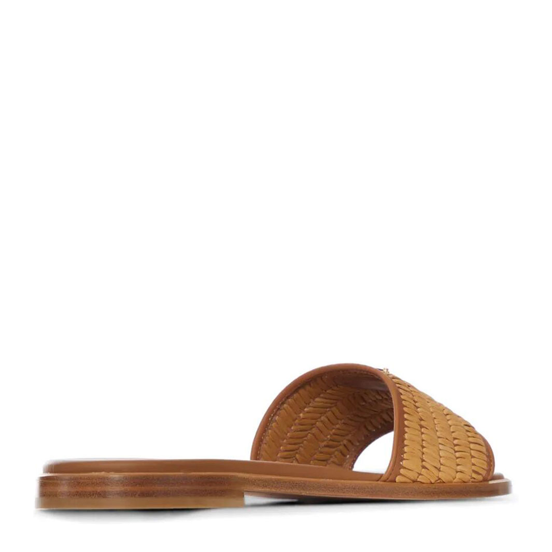 MAYFEYR - Prada - Leather Slides With Crochet Details - 1XX758FB0102ACSF098L