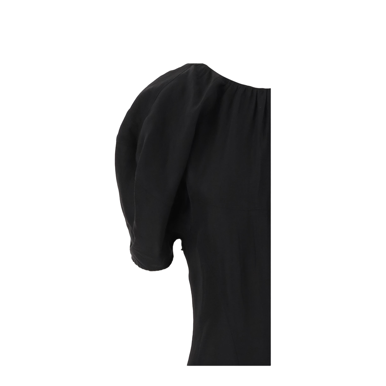 Black Viscose Blend Dress