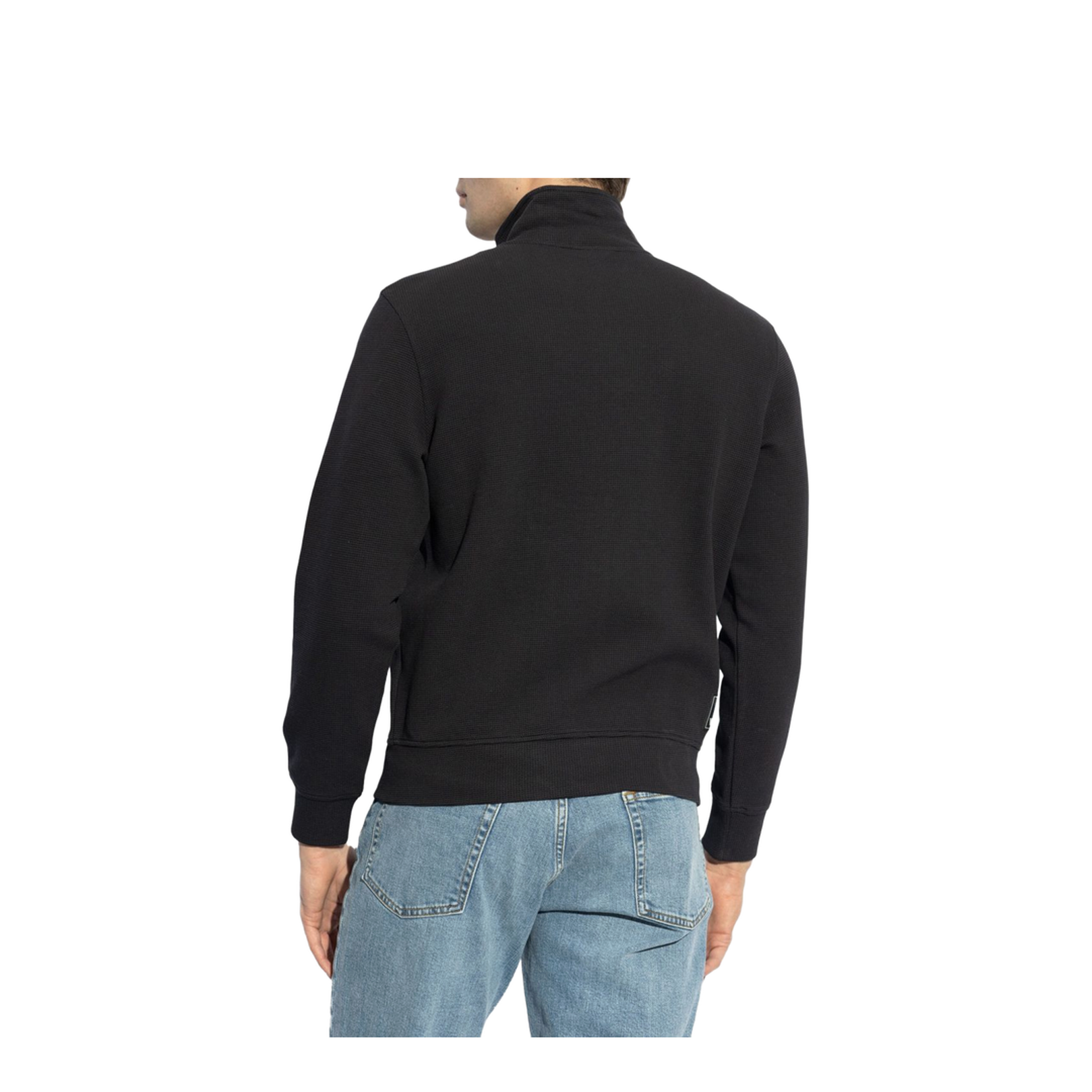 Cotton Zipped Sweatshirt