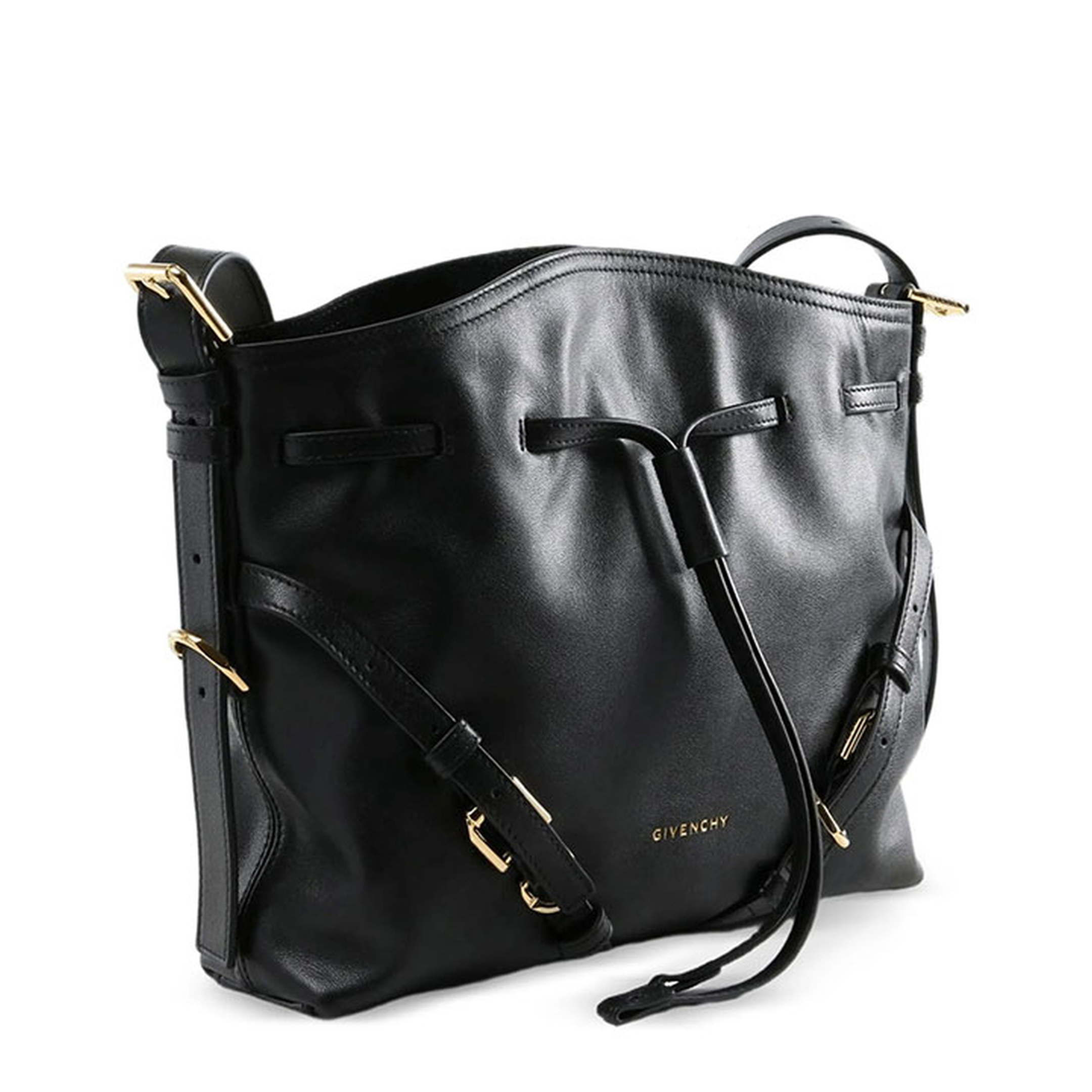 MAYFEYR - Givenchy - Small Voyou Bucket Bag In Shiny Leather - BB518PB2AE