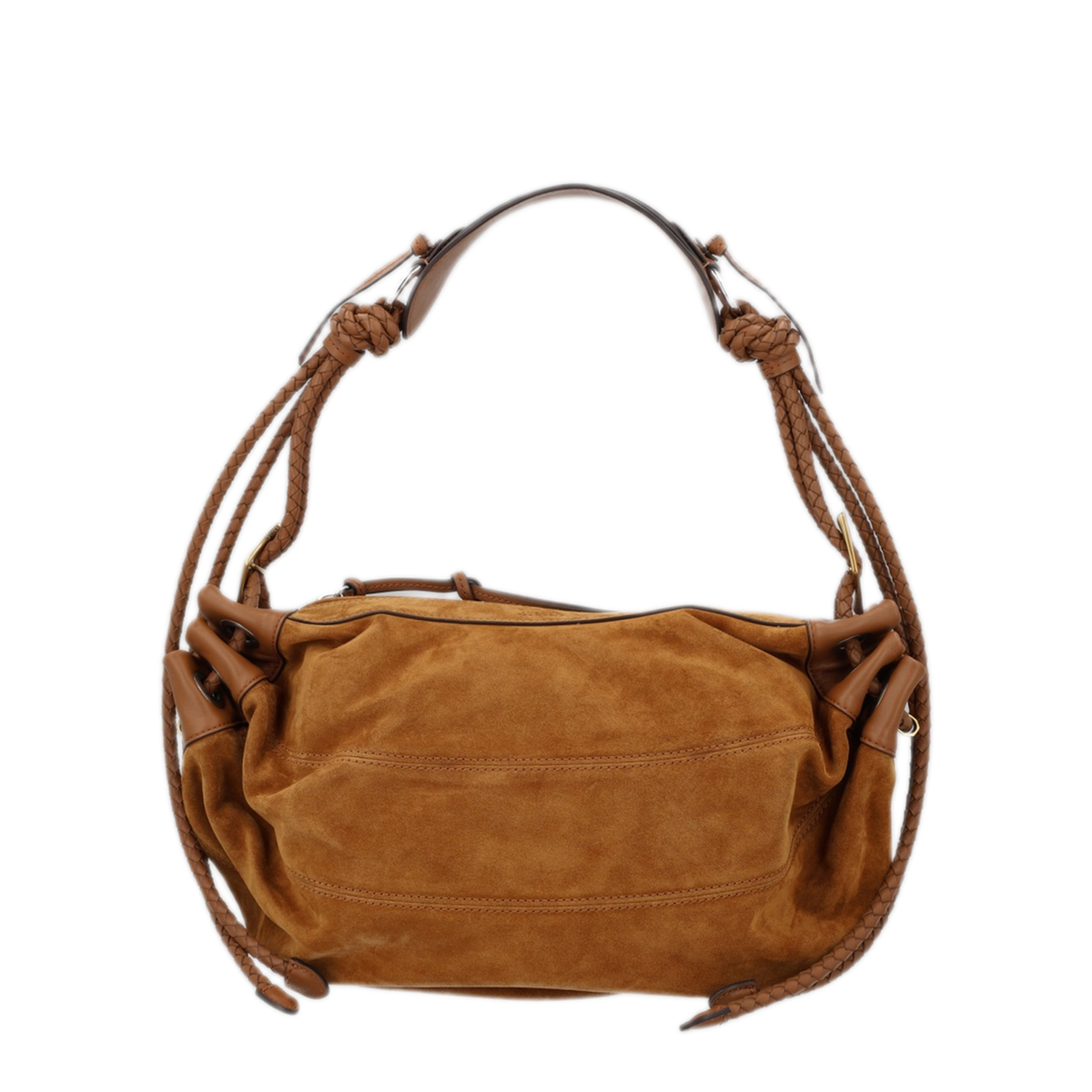 Calf Suede Leather Handbag