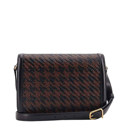Shoulder Bag 9to5 in Woven Leather