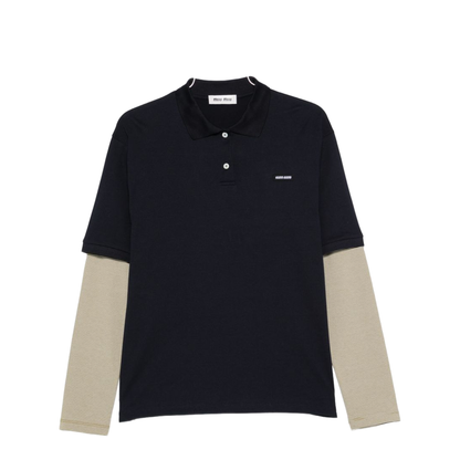 MAYFEYR - Miu Miu - T-Shirts And Polos Navy - MJL07617ORF0UD9