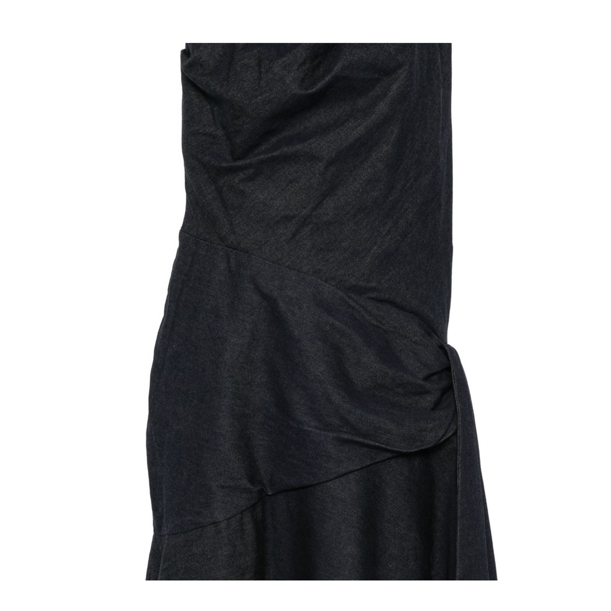 MAYFEYR - Zimmermann - Ink Blue Draped Halterneck Dress - 9481DF261NHTSKY