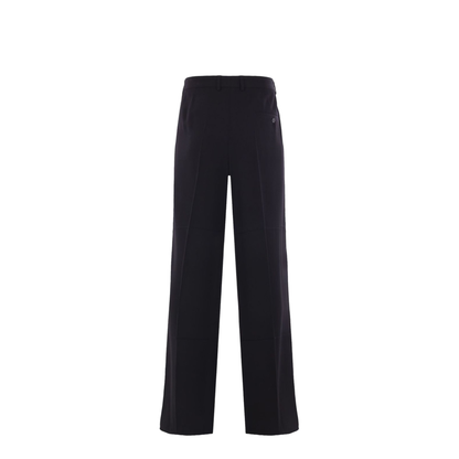 Wool Blend Tailored Pants
