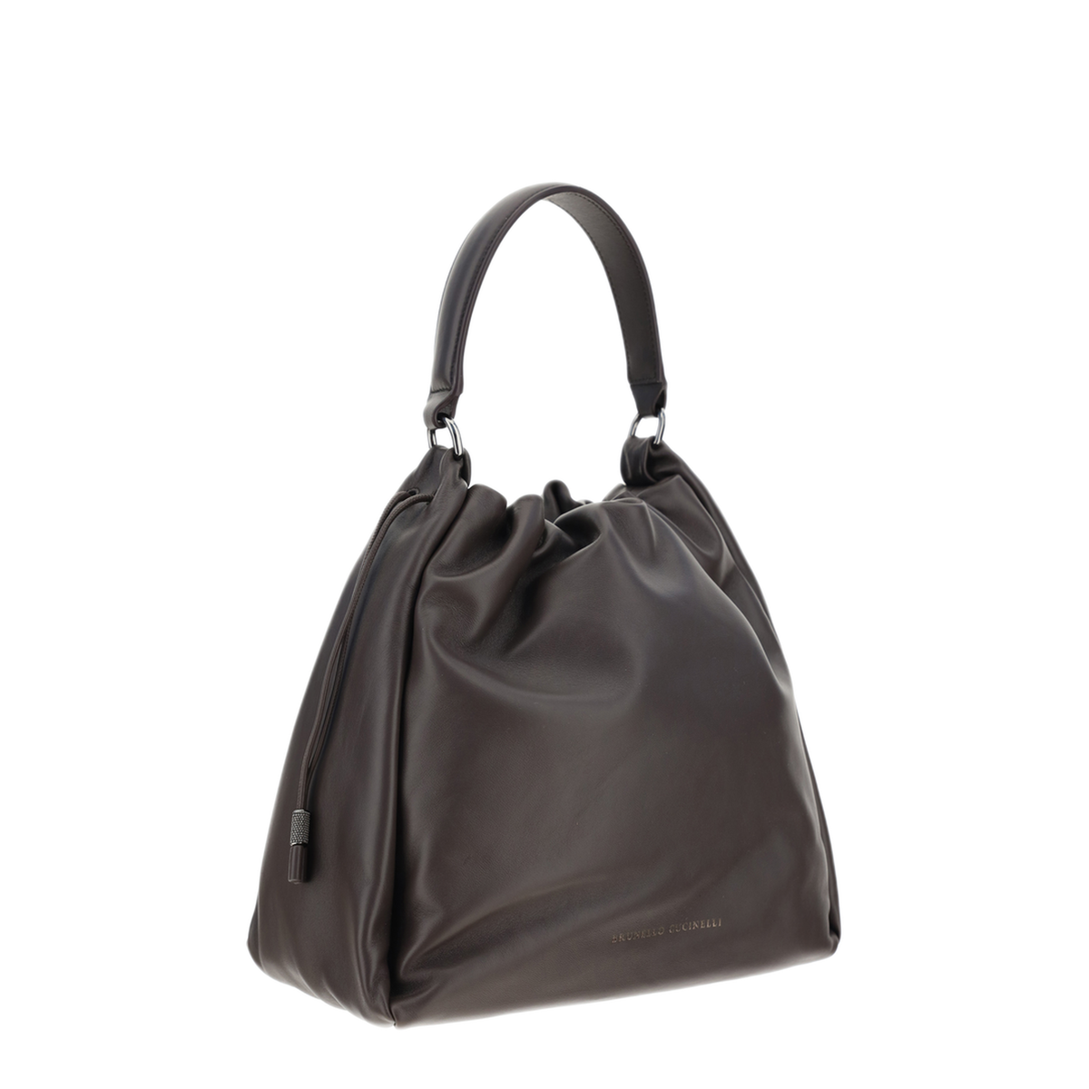 Bucket Mellow Leather Handbag