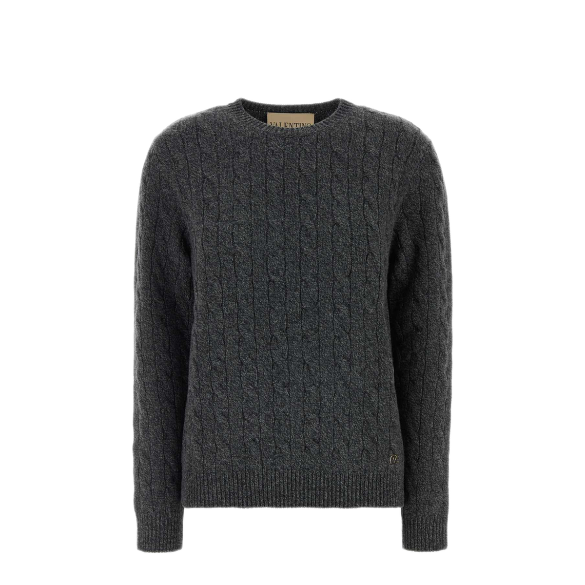 MAYFEYR - Valentino - Dark Grey Wool Sweater - 9B3KC75DADH081
