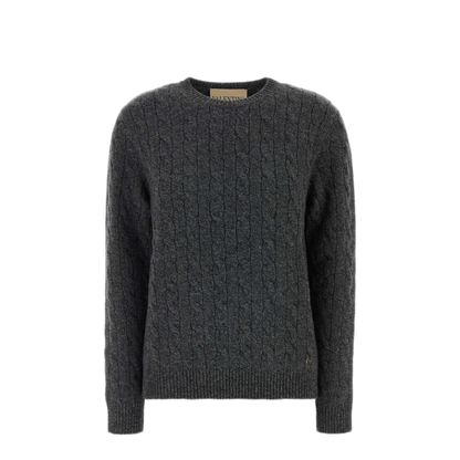 MAYFEYR - Valentino - Dark Grey Wool Sweater - 9B3KC75DADH081