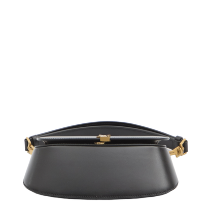 Voltaire Leather Top Handle Bags - Black