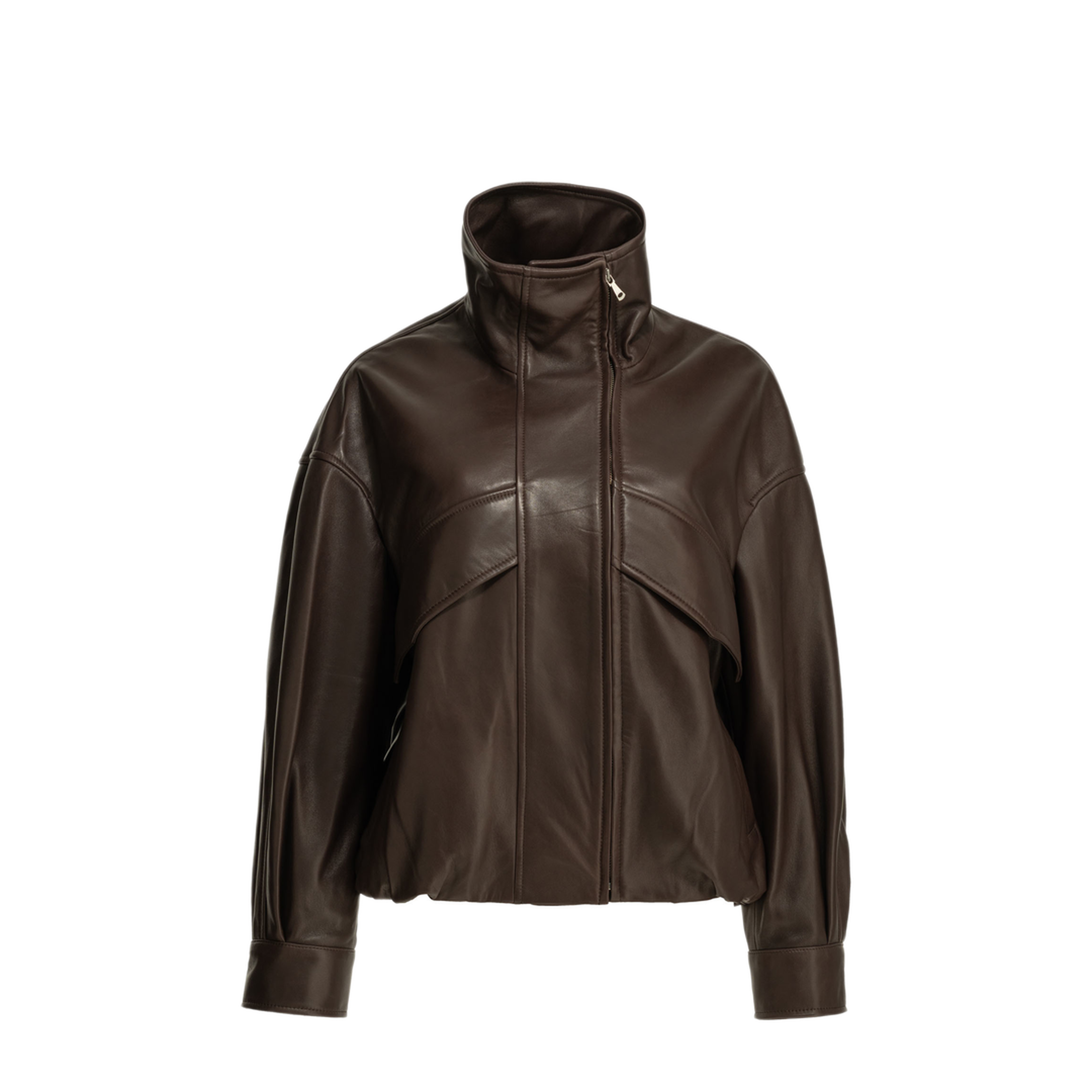 MAYFEYR - Nour Hammour - Roland Leather Jacket - PF26JK07ROLANDBROWN