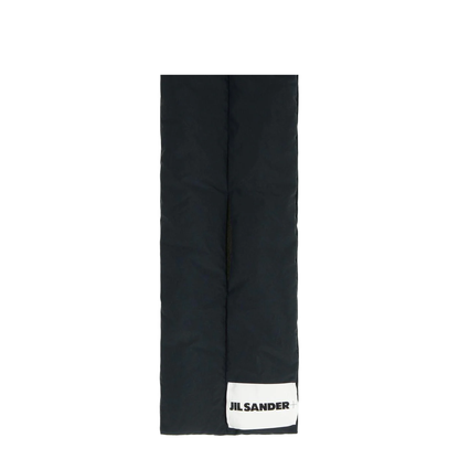 Black Polyester Scarf