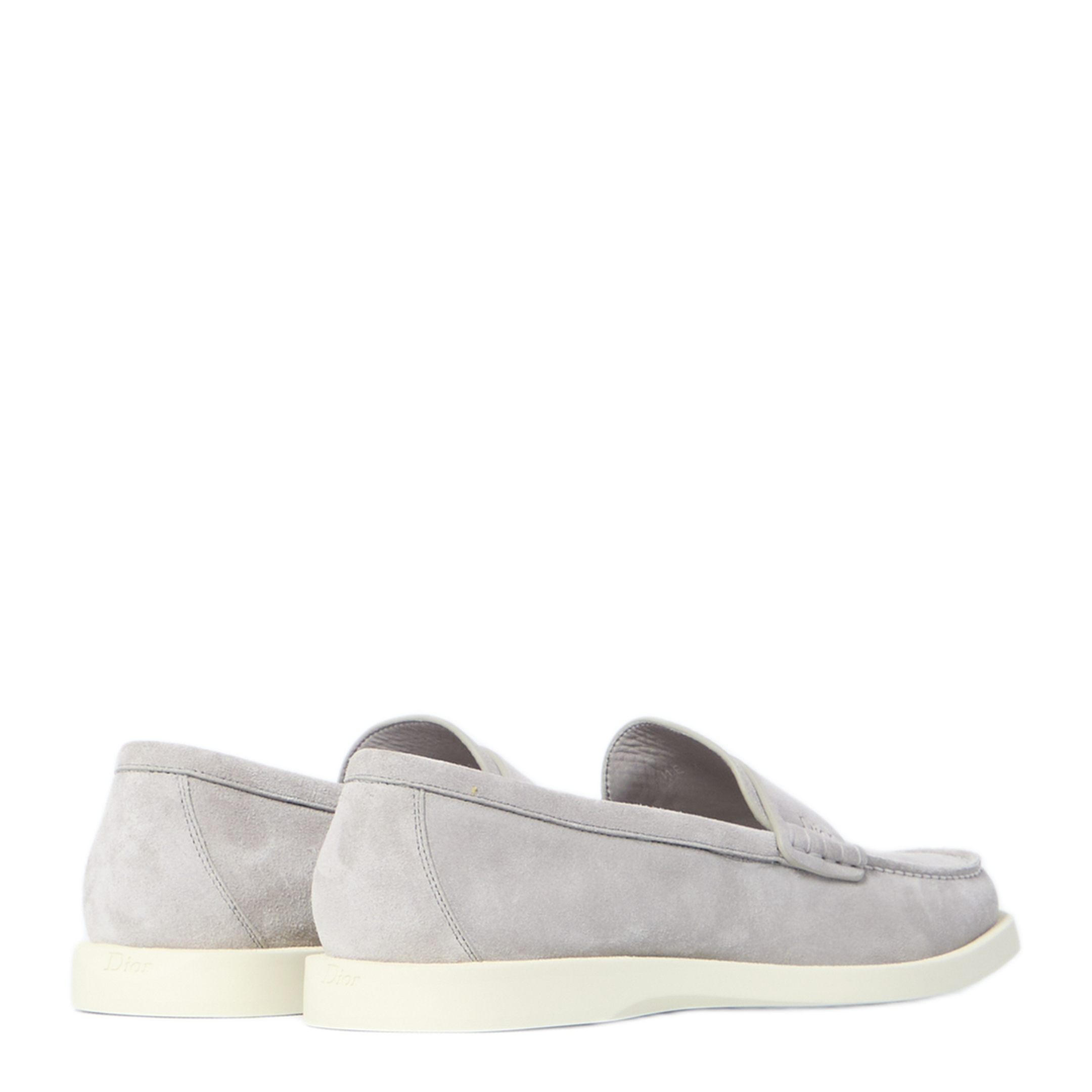 MAYFEYR - Dior - Grey Suede Calfskin Loafers - 3LO216ADRH801