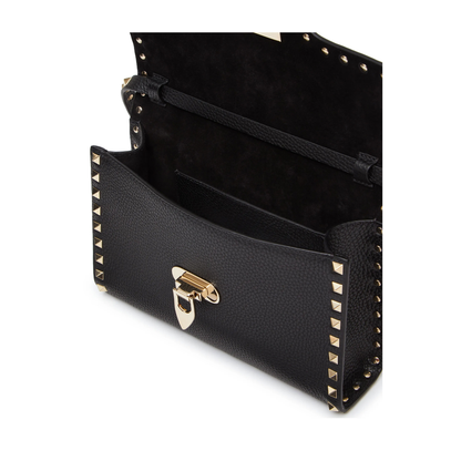MAYFEYR - Valentino - Rockstud Small Garnet Calfskin Crossbody Bag - WB0181VSF
