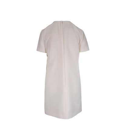Vlogo Signature Wool And Silk Dress