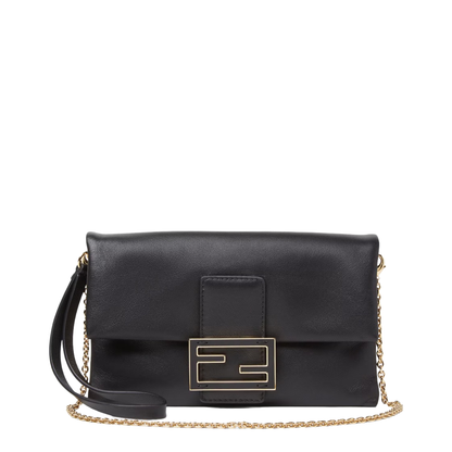 Mamma Baguette Pouch Nappa Leather - Black
