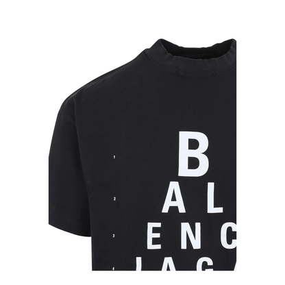 MAYFEYR - Balenciaga - Optical Artwork Oversized T-Shirt - 811688TRVU6