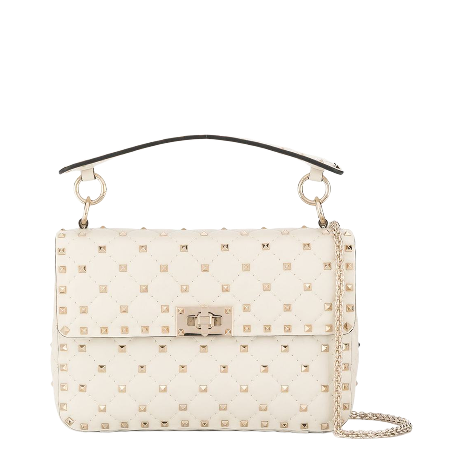 Medium Nappa Rockstud Spike Bag